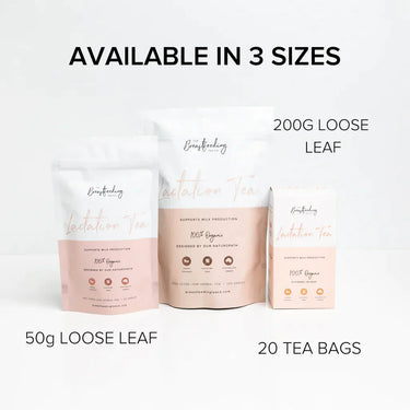 Lactation Tea (fenugreek free) | The Breastfeeding Tea Co Lactation Tea from The Breastfeeding Tea Co. maternity store australia